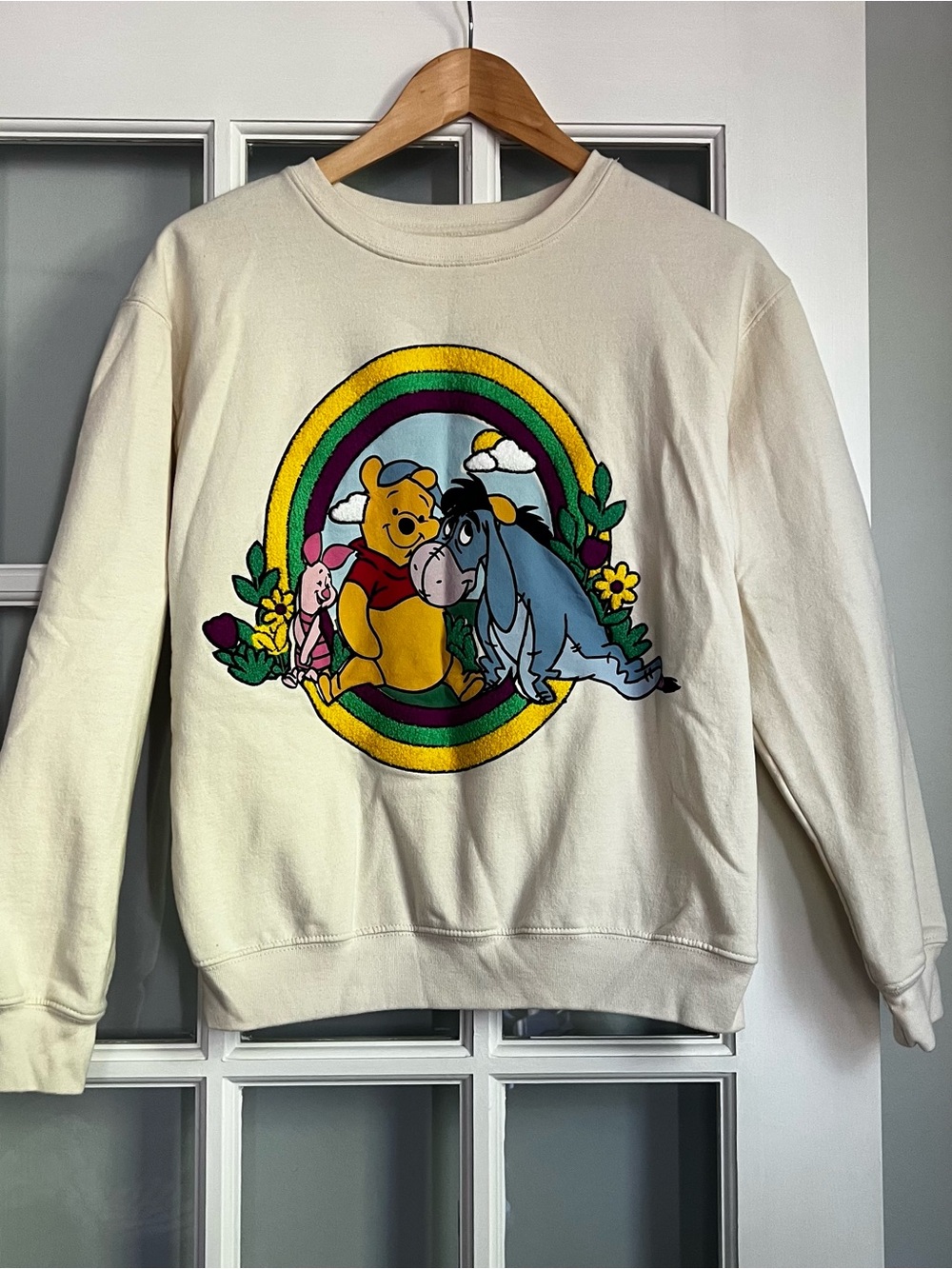 Disney Cream Winnie the Pooh & Friends Crewneck Sweatshirt